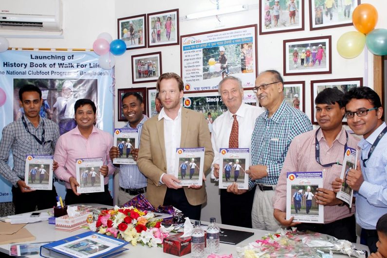 Book launch at the WFL Dhaka office